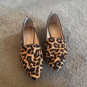 Franco Sarto calf hair Animal Print Flats